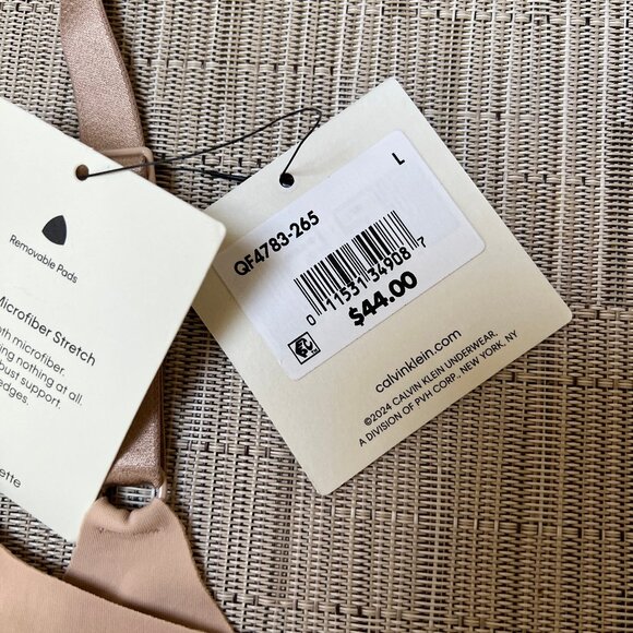Calvin Klein Wirefree Bralette size L - Picture 4 of 7